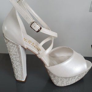 Pearl and Gemstone Dress Shoes